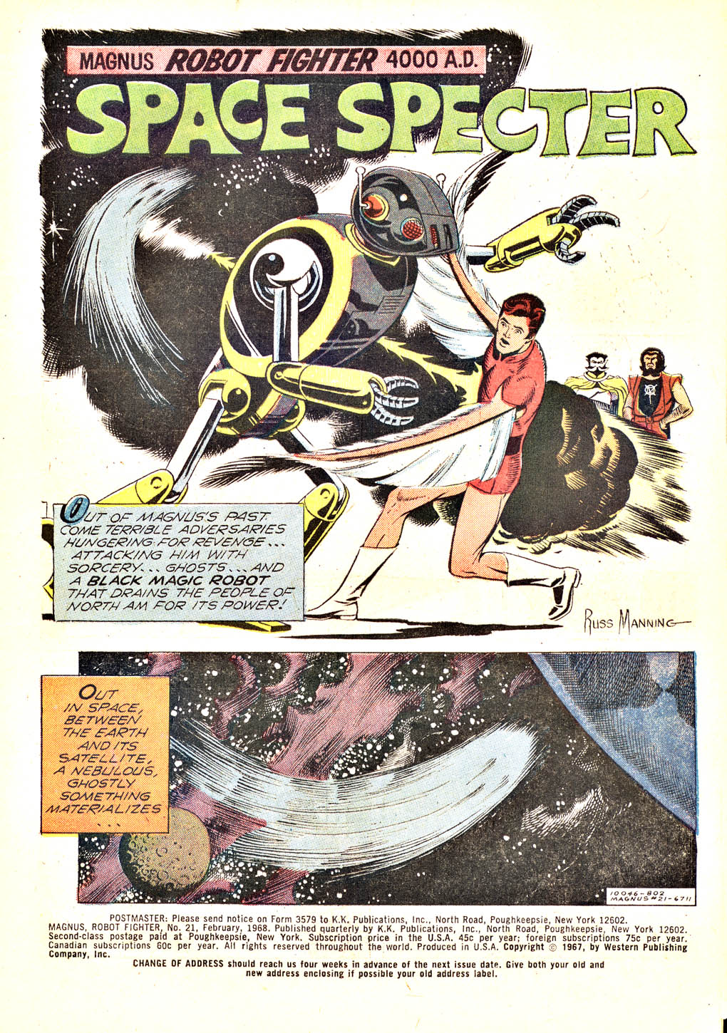 Read online Magnus, Robot Fighter 4000 AD comic -  Issue #21 - 2