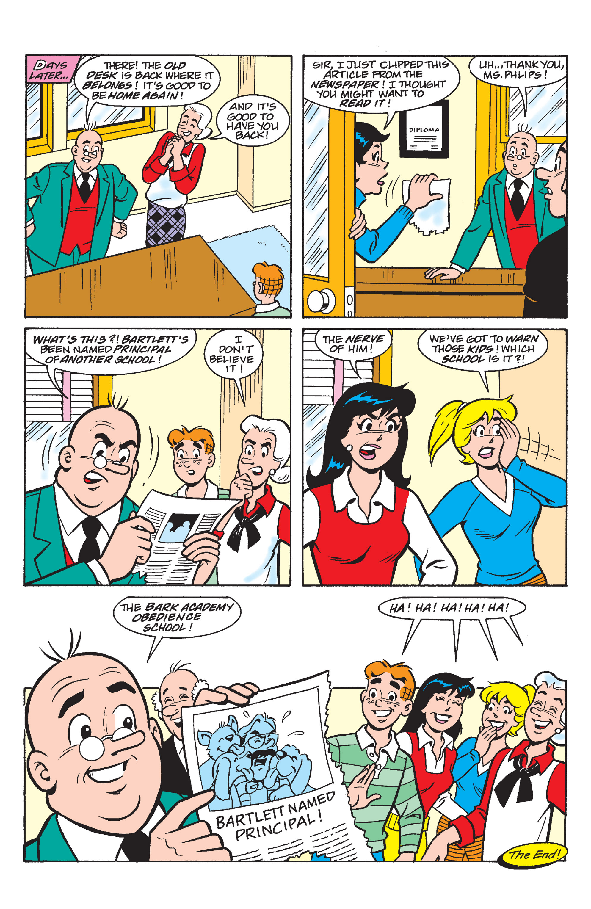 Read online Archie & Friends: Faculty Funnies comic -  Issue # TPB - 100