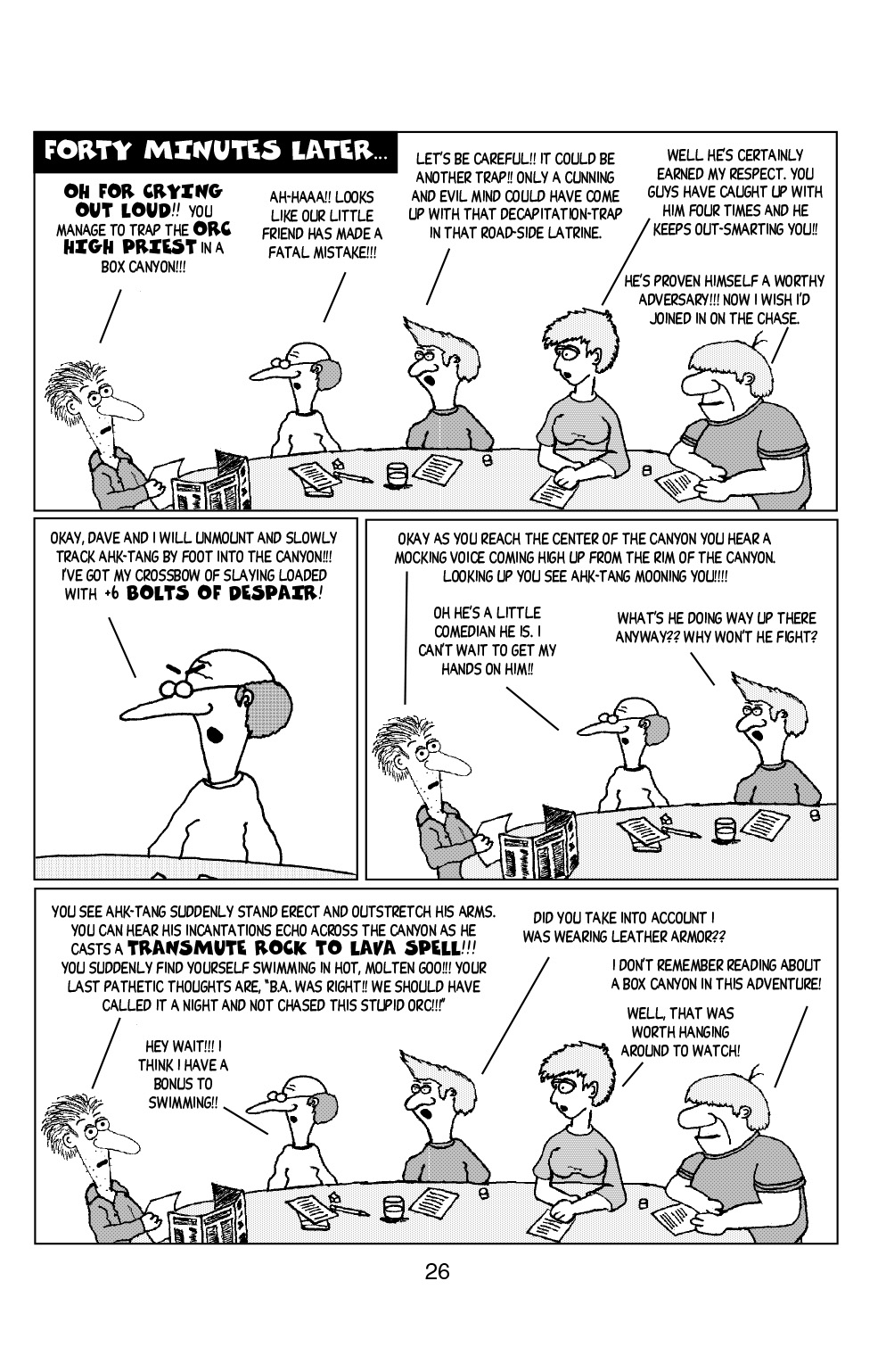 Read online Knights of the Dinner Table comic -  Issue #8 - 28