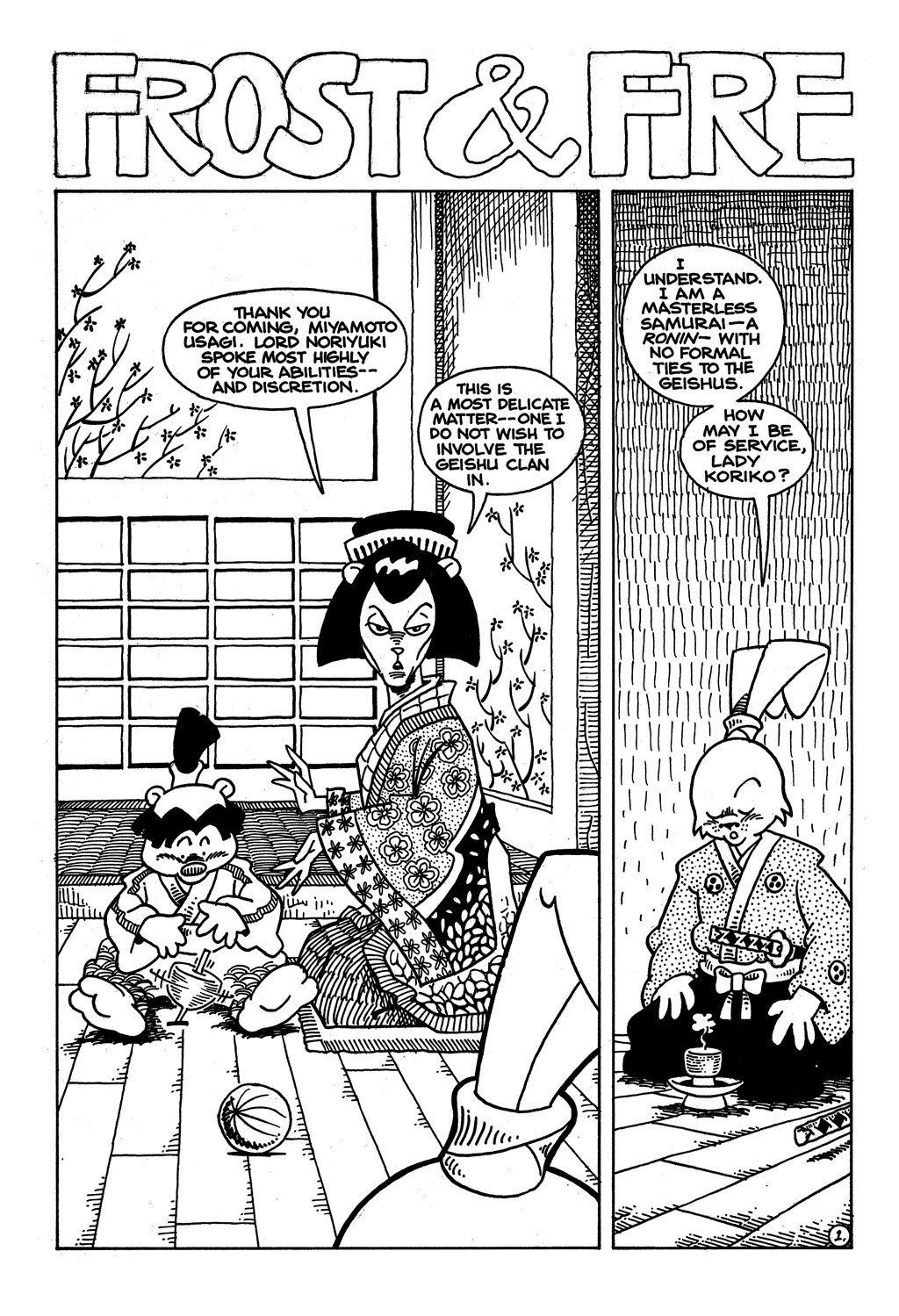 Read online Usagi Yojimbo (1987) comic -  Issue #19 - 3