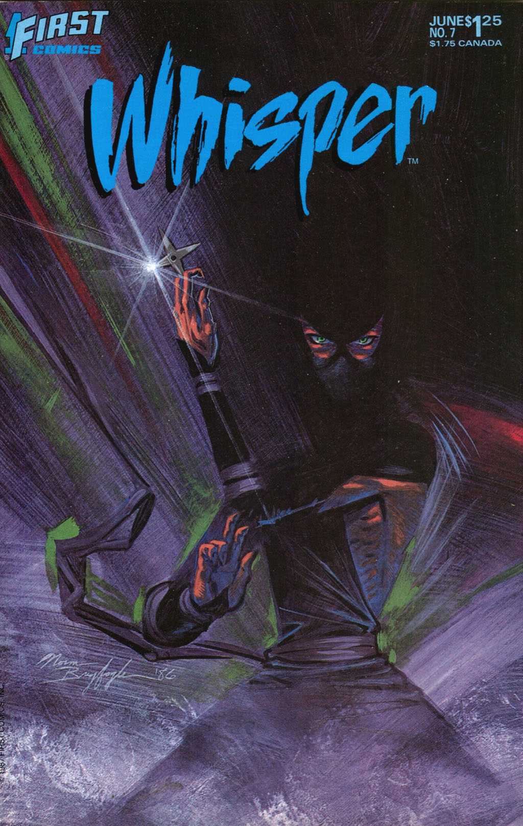 Read online Whisper (1986) comic -  Issue #7 - 1