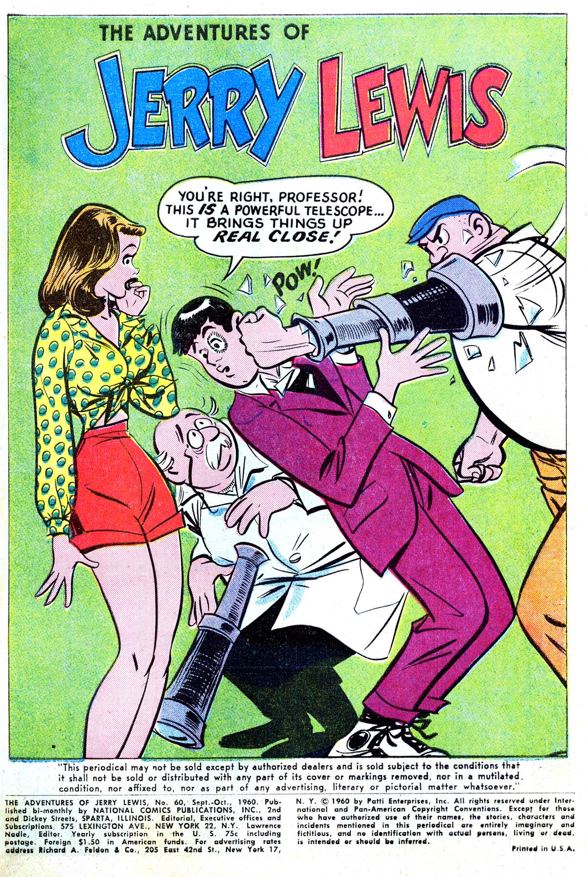 Read online The Adventures of Jerry Lewis comic -  Issue #60 - 3