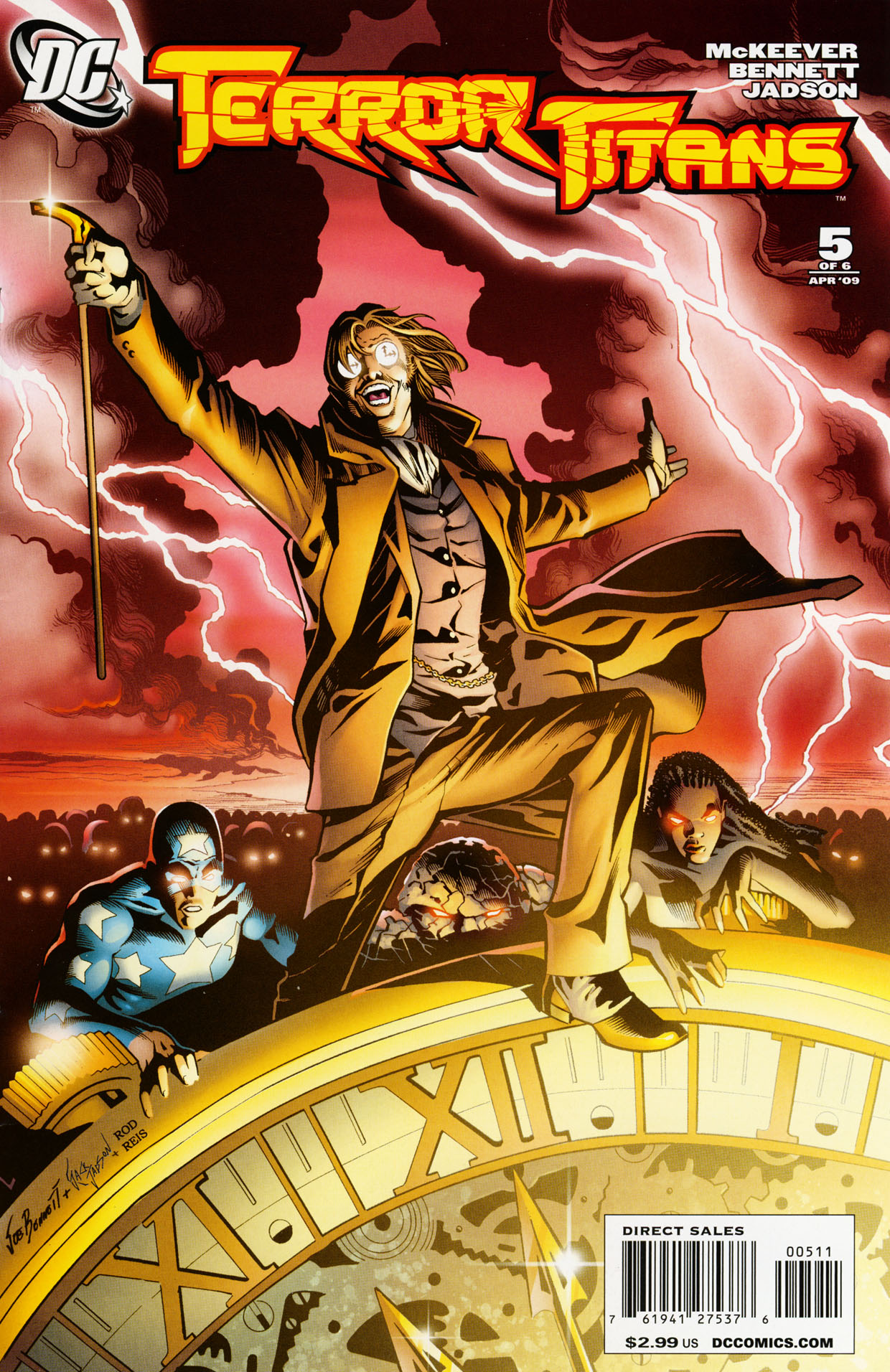 Read online Terror Titans comic -  Issue #5 - 1
