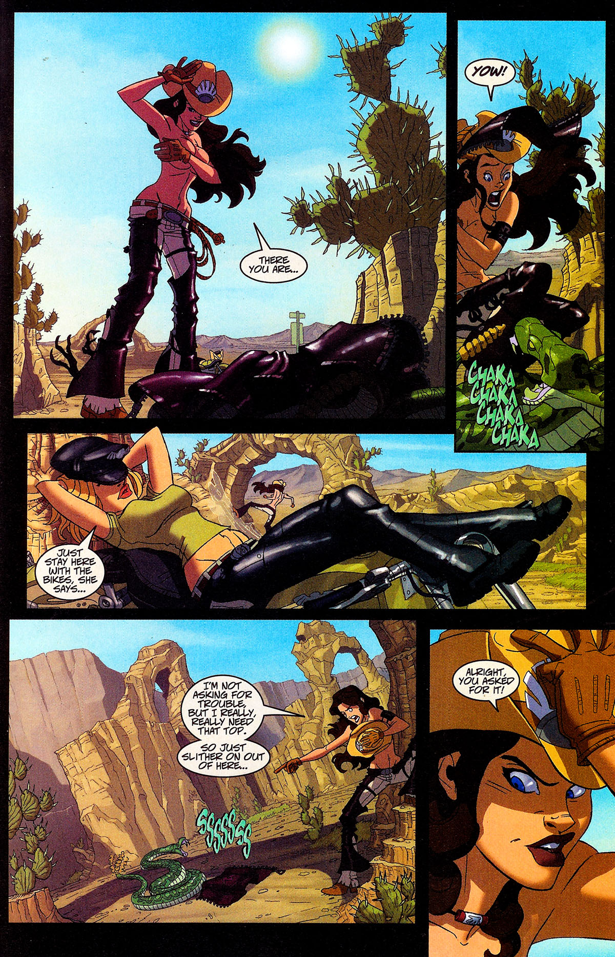 Read online Danger Girl: Back in Black comic -  Issue #1 - 13