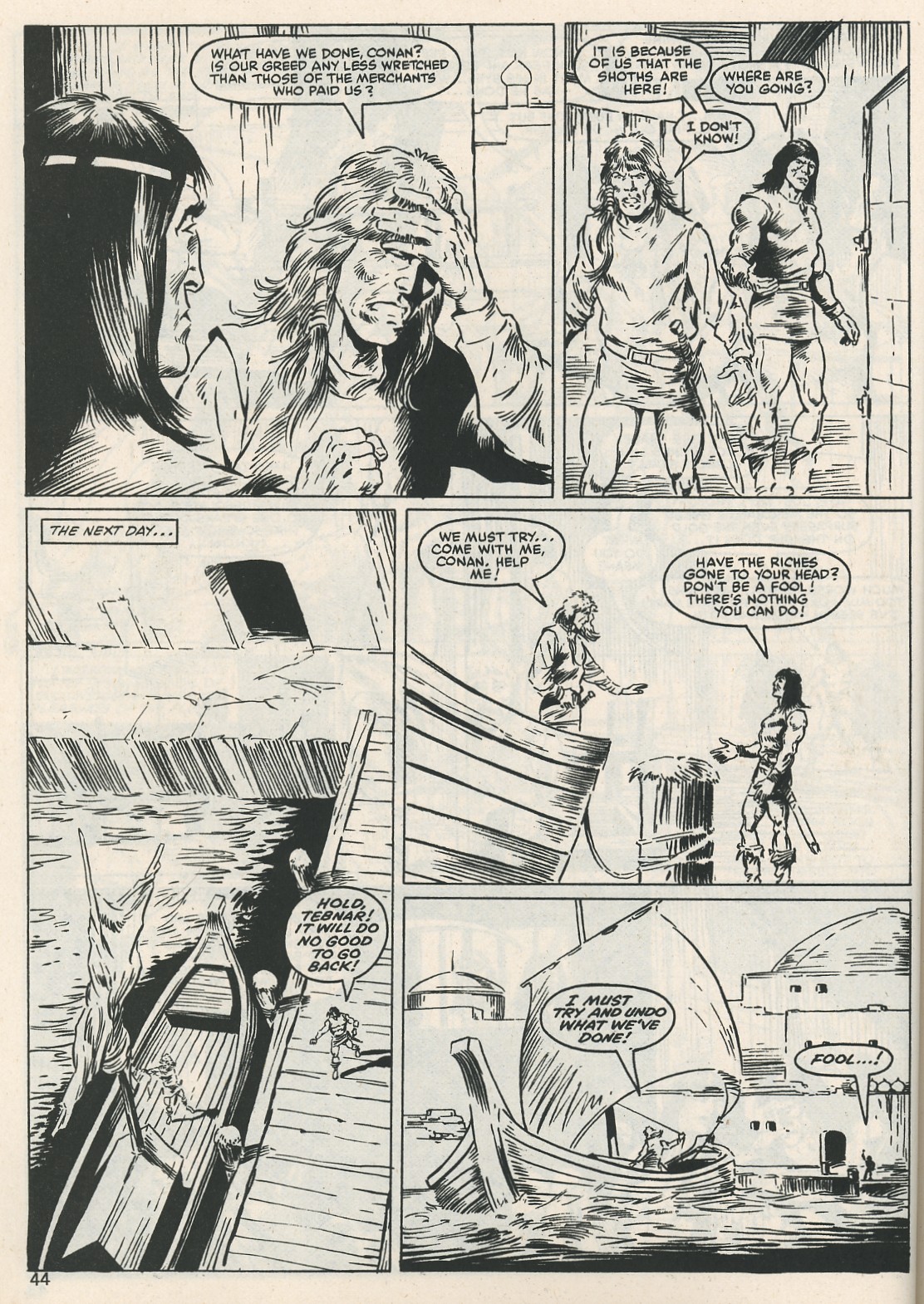 The Savage Sword Of Conan issue 115 - Page 44