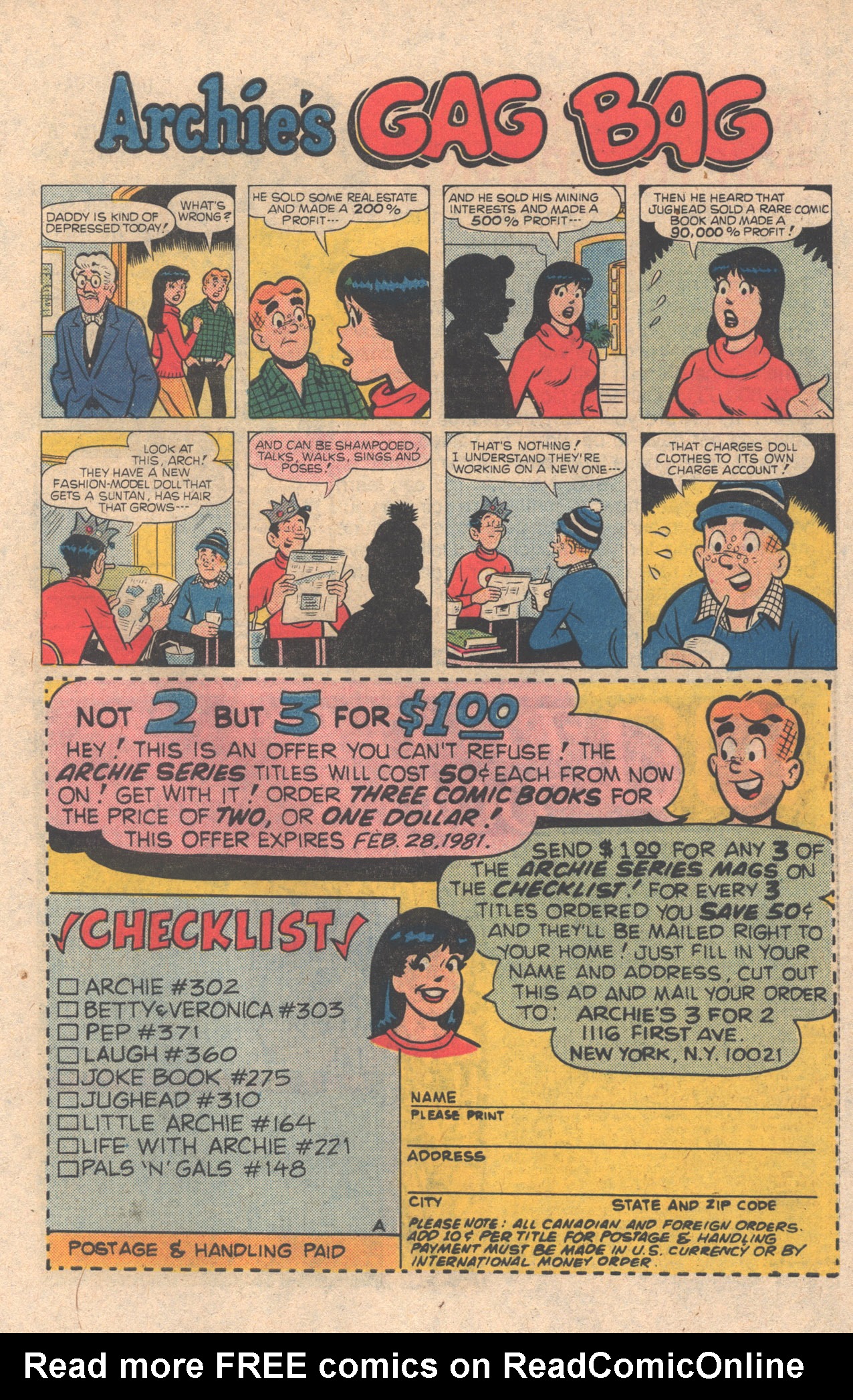 Read online Archie Giant Series Magazine comic -  Issue #504 - 27