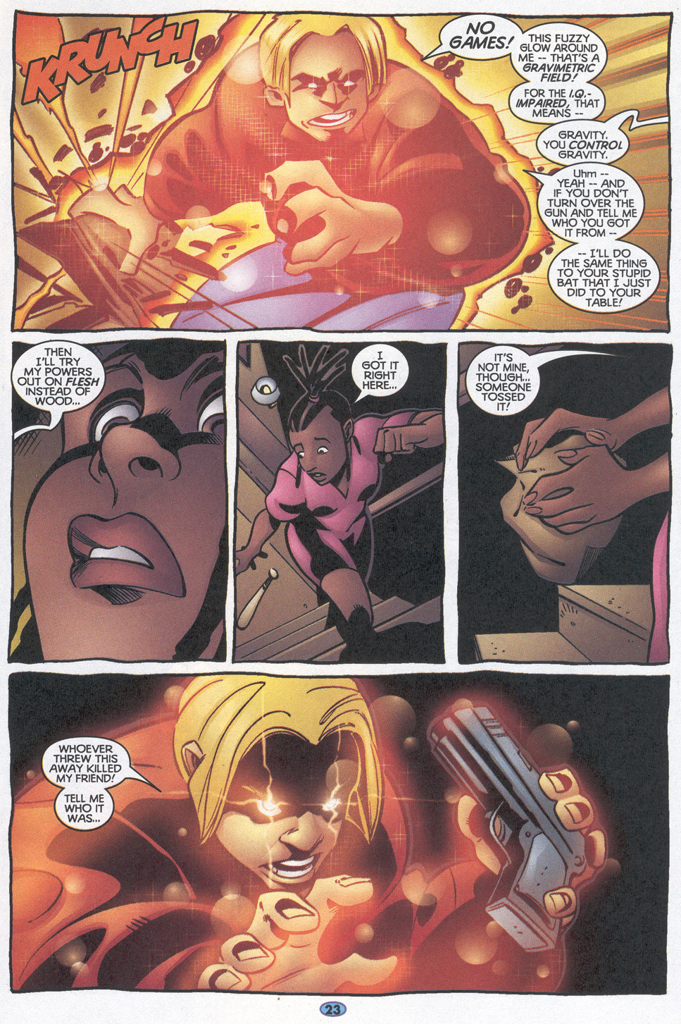 Read online Troublemakers comic -  Issue #12 - 19