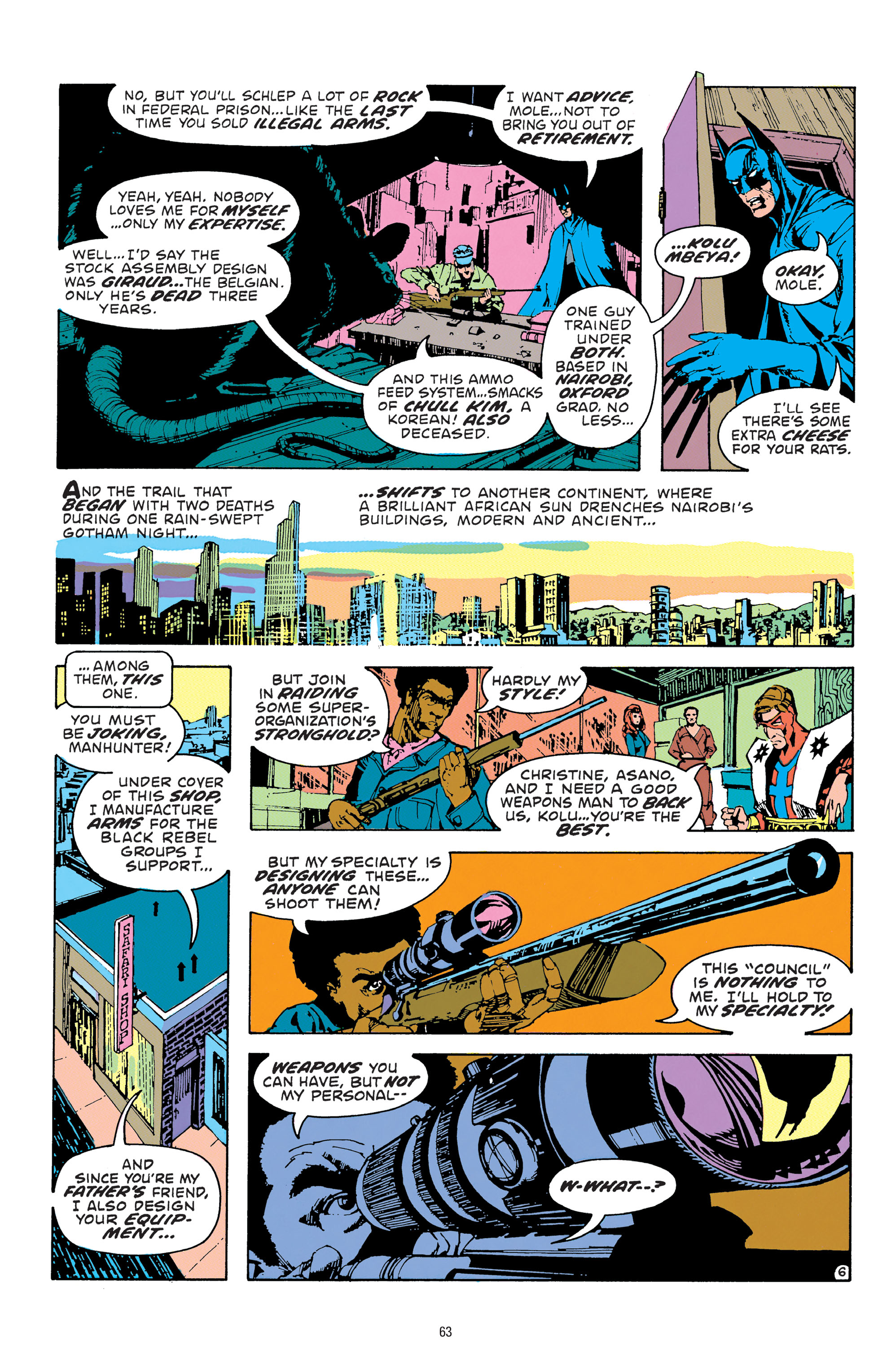 Read online Manhunter by Archie Goodwin and Walter Simonson Deluxe Edition comic -  Issue # TPB - 63