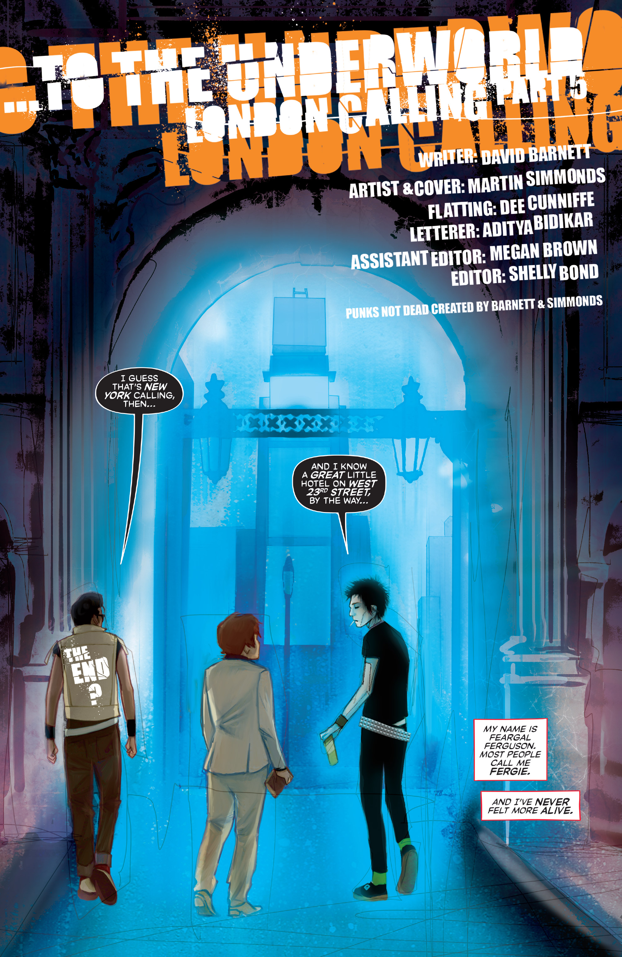 Read online Punks Not Dead: London Calling comic -  Issue #5 - 23