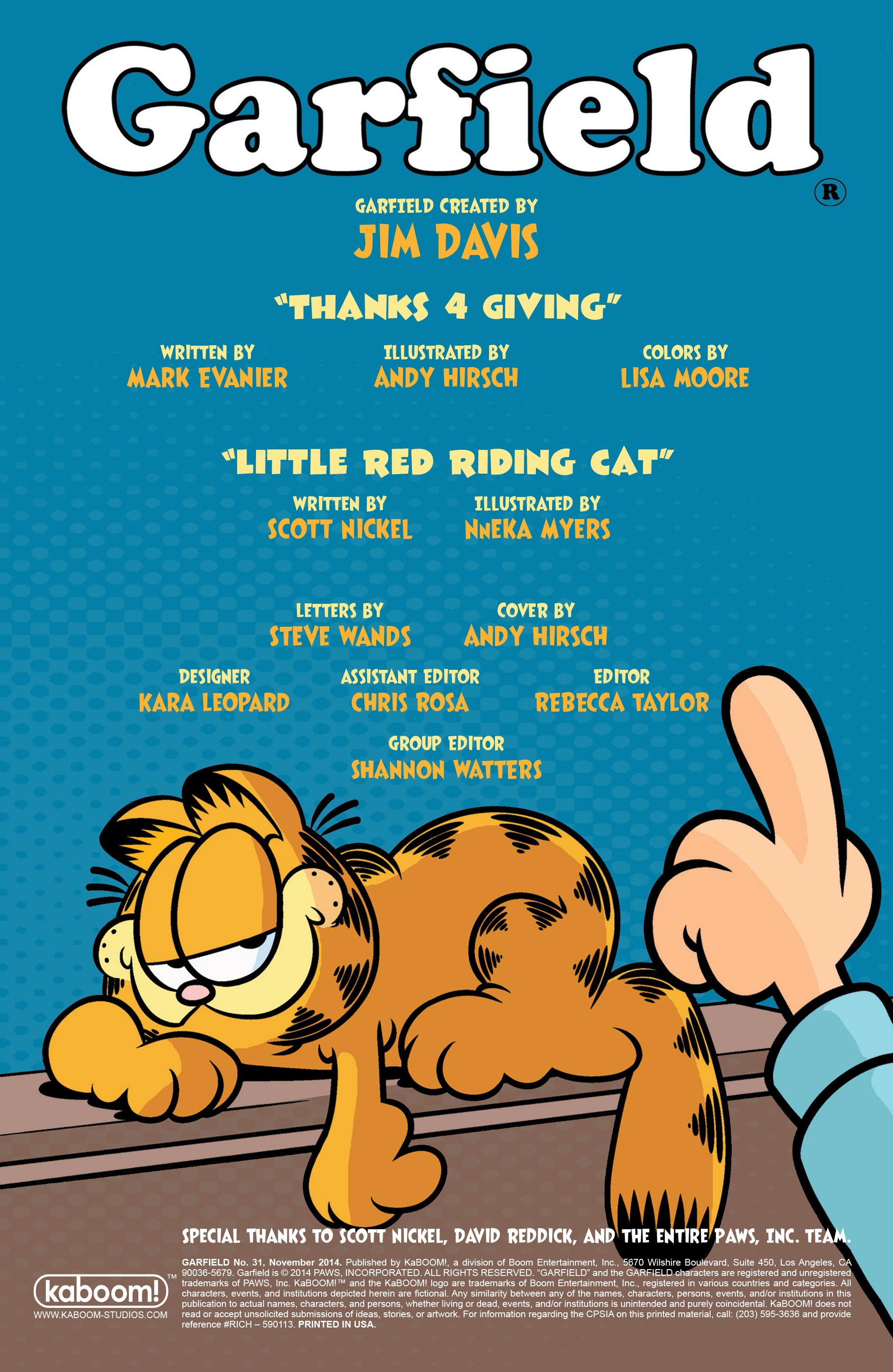 Read online Garfield comic -  Issue #31 - 2