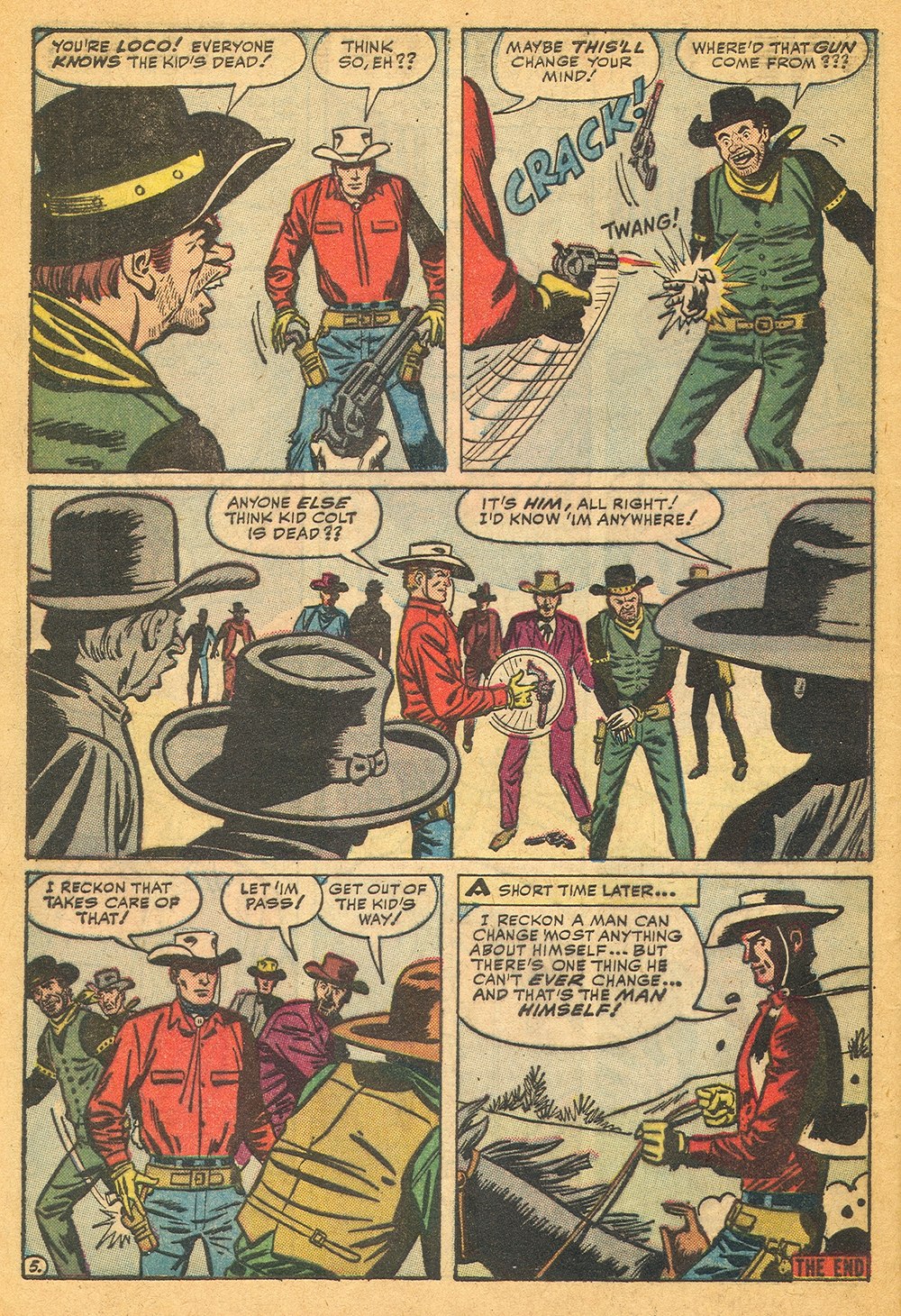 Read online Kid Colt Outlaw comic -  Issue #113 - 32