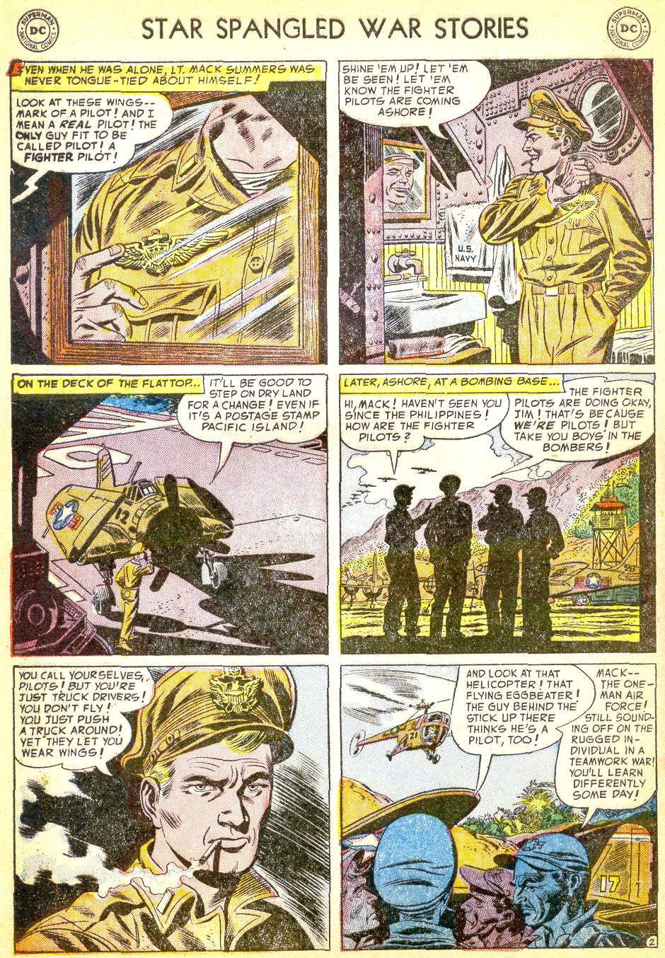 Read online Star Spangled War Stories (1952) comic -  Issue #19 - 5