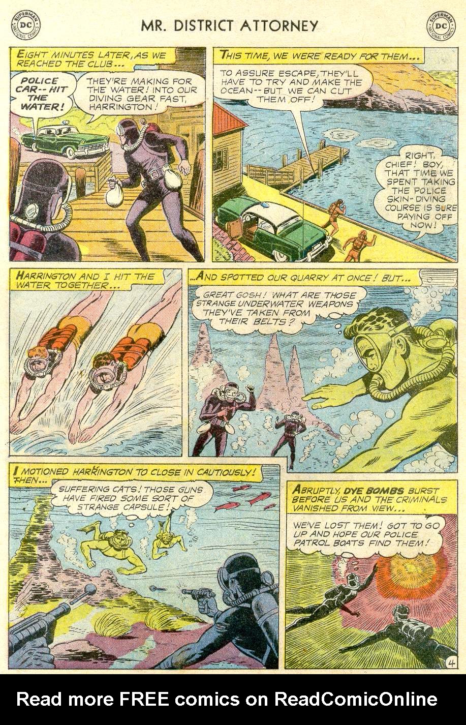 Read online Mr. District Attorney comic -  Issue #67 - 6