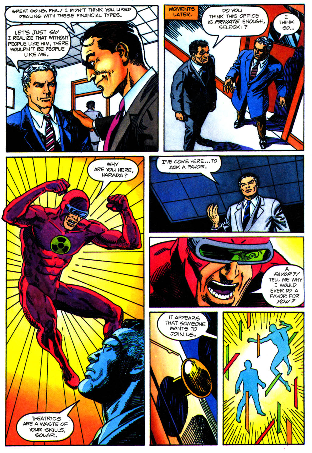 Read online Solar, Man of the Atom comic -  Issue #41 - 10
