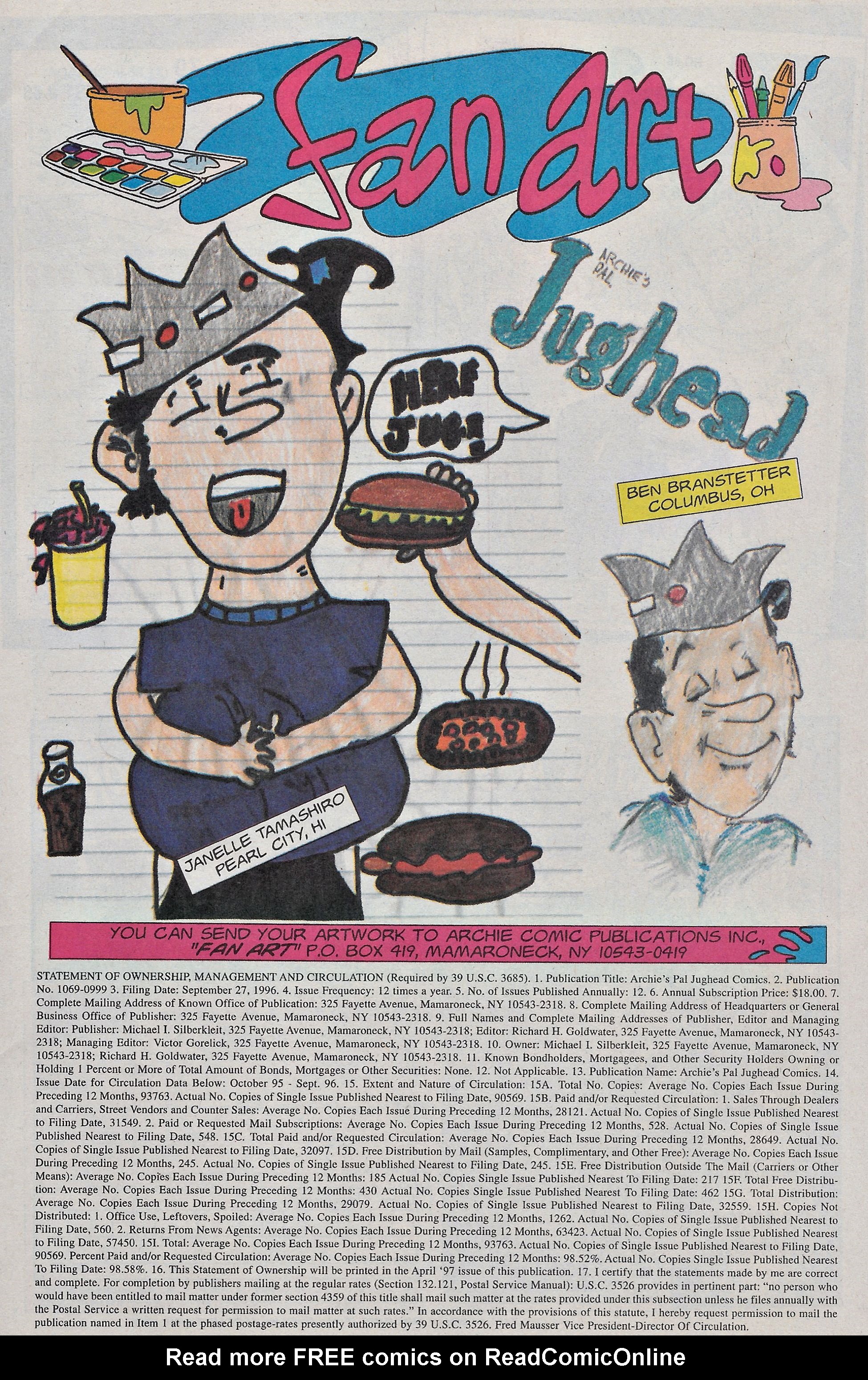 Read online Archie's Pal Jughead Comics comic -  Issue #91 - 27