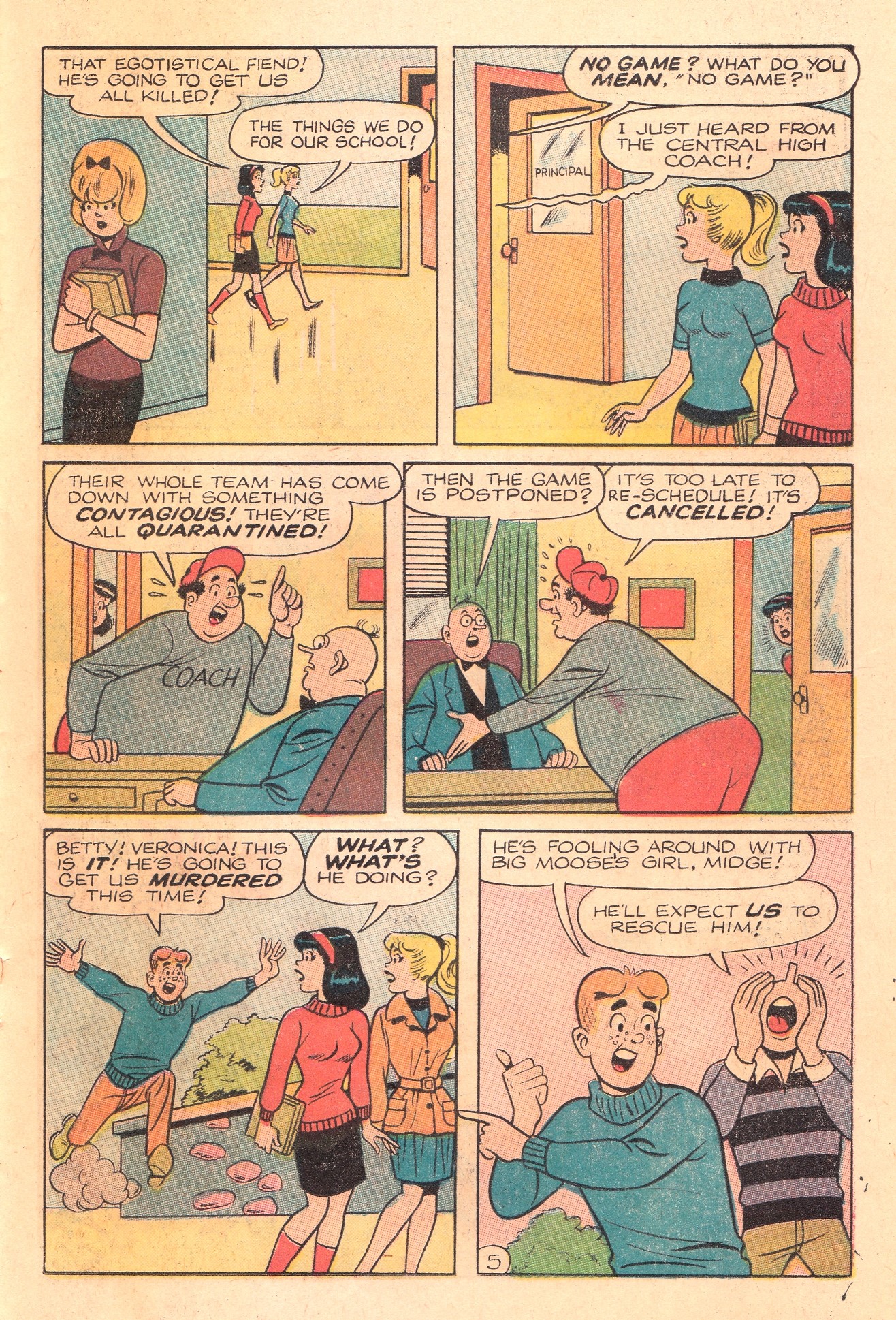 Read online Reggie and Me (1966) comic -  Issue #23 - 23