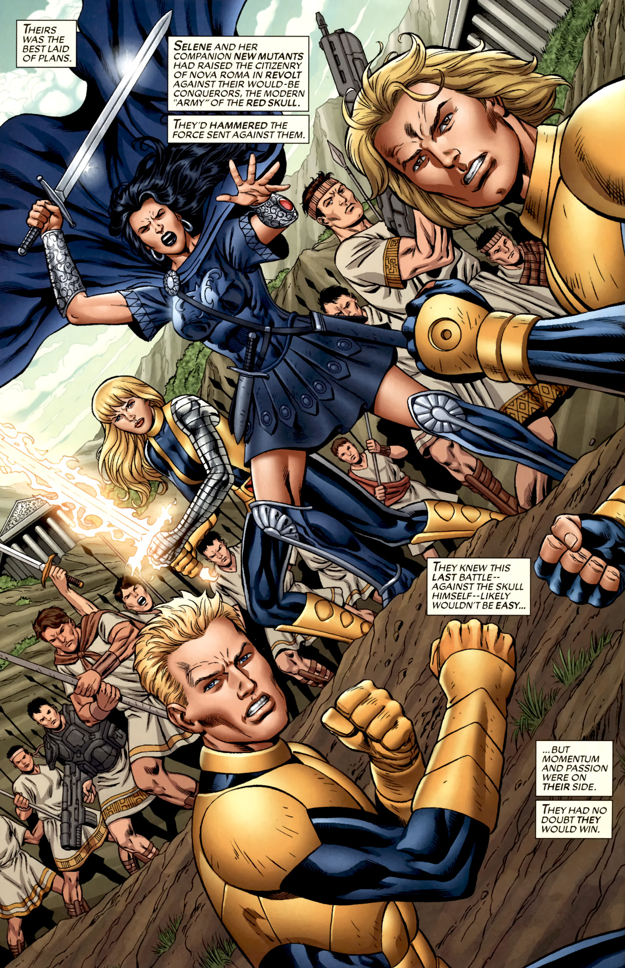 Read online New Mutants Forever comic -  Issue #5 - 3