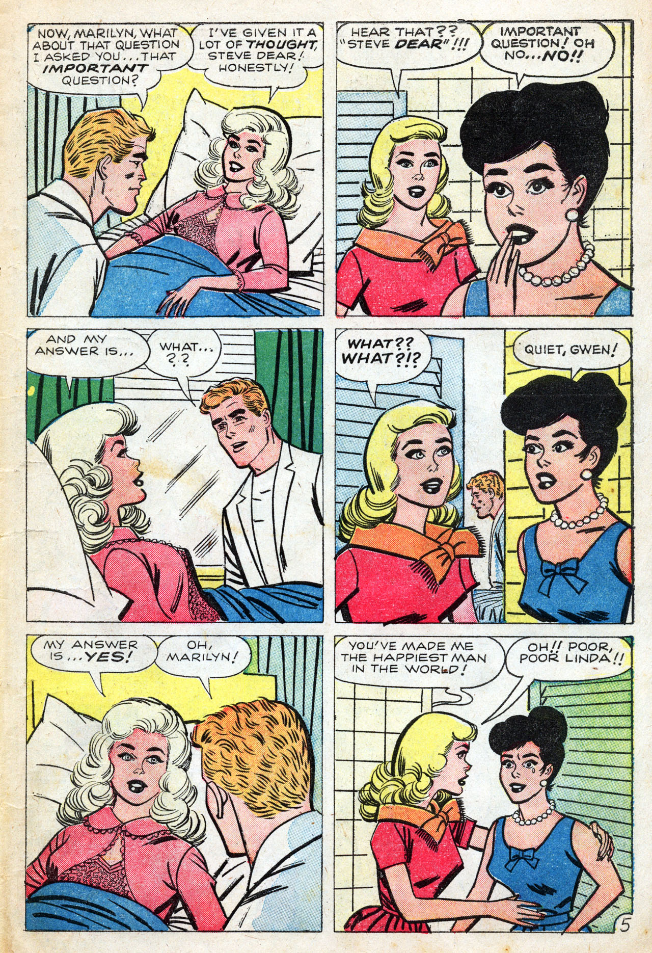Read online Linda Carter, Student Nurse comic -  Issue #4 - 7