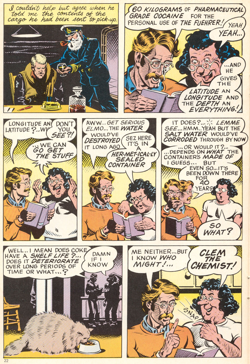 Read online Harold Hedd in "Hitler's Cocaine" comic -  Issue #1 - 24