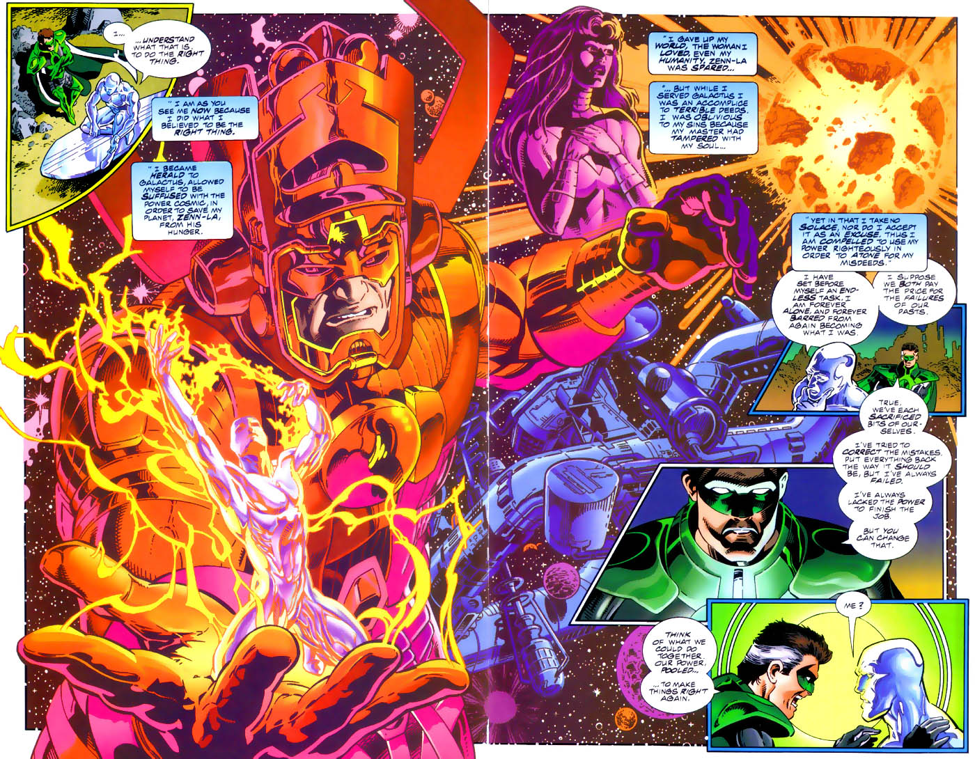 Read online Green Lantern/Silver Surfer: Unholy Alliances comic -  Issue # Full - 21