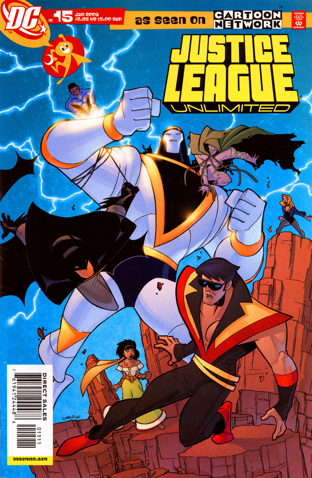 Read online Justice League Unlimited comic -  Issue #15 - 1
