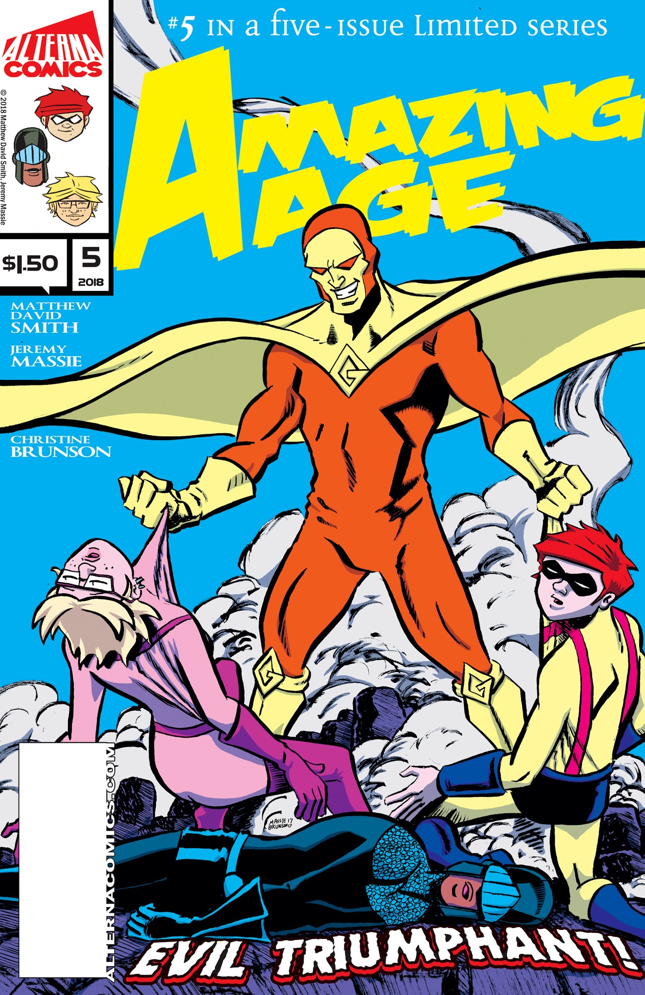 Read online Amazing Age comic -  Issue #5 - 1