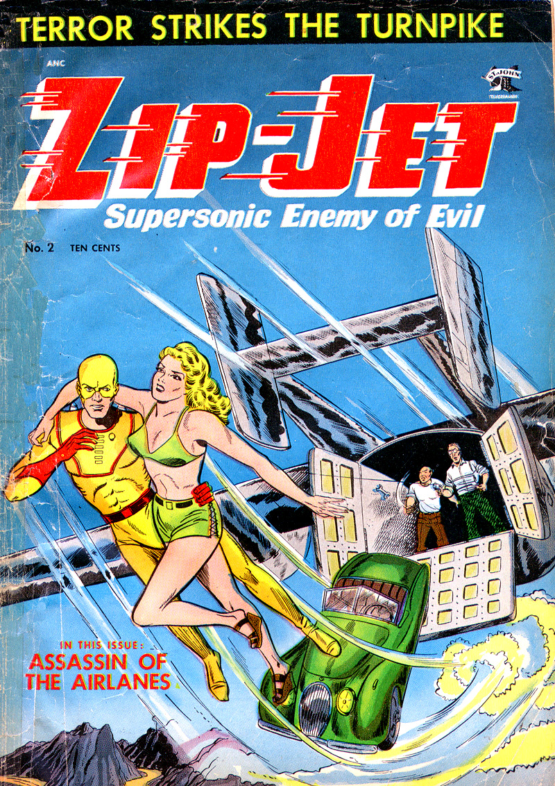 Read online Zip-Jet comic -  Issue #2 - 1