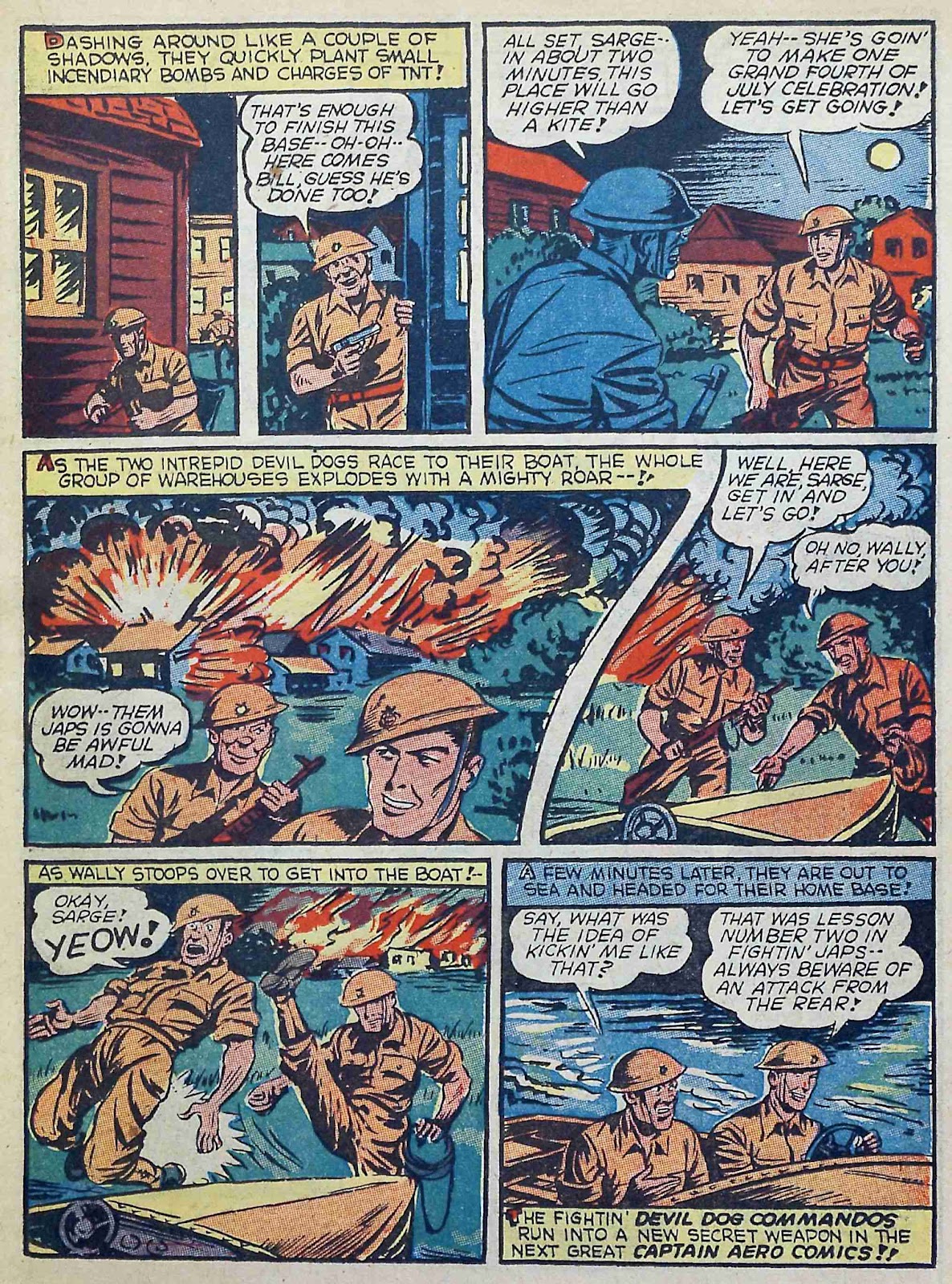 Captain Aero Comics issue 10 - Page 25