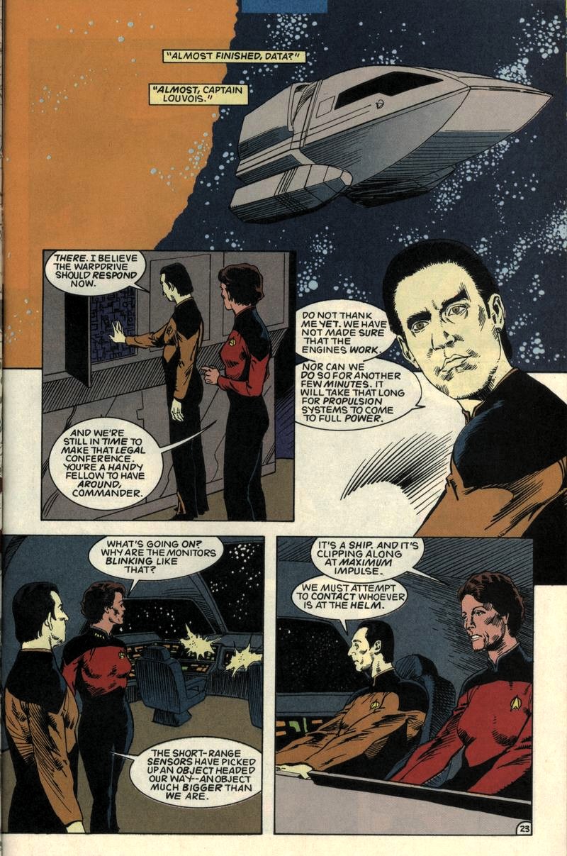 Read online Star Trek: The Next Generation (1989) comic -  Issue #54 - 24