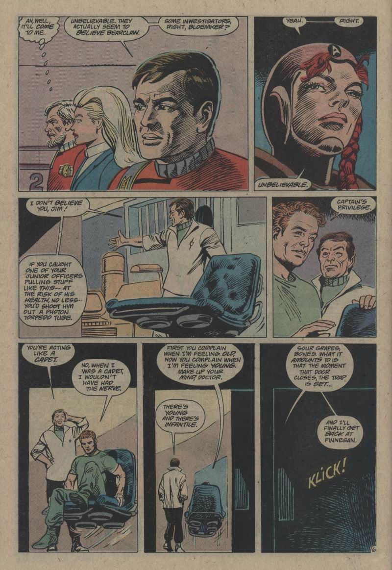 Read online Star Trek (1984) comic -  Issue #55 - 6