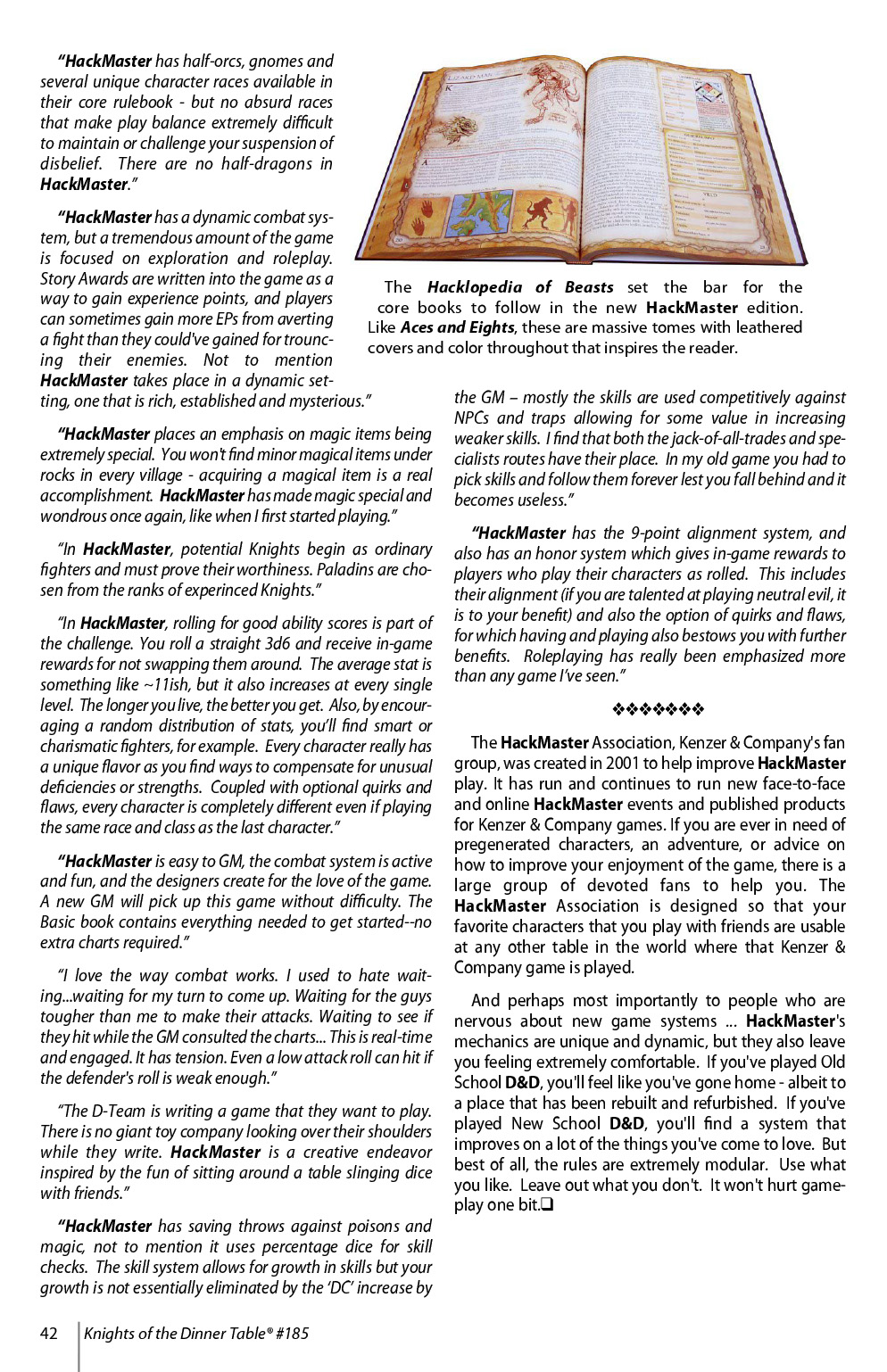 Read online Knights of the Dinner Table comic -  Issue #185 - 44