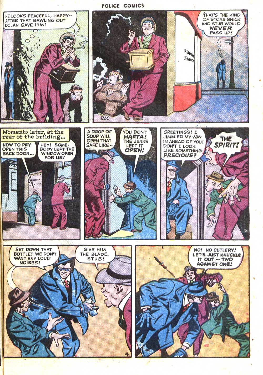 Read online Police Comics comic -  Issue #61 - 55