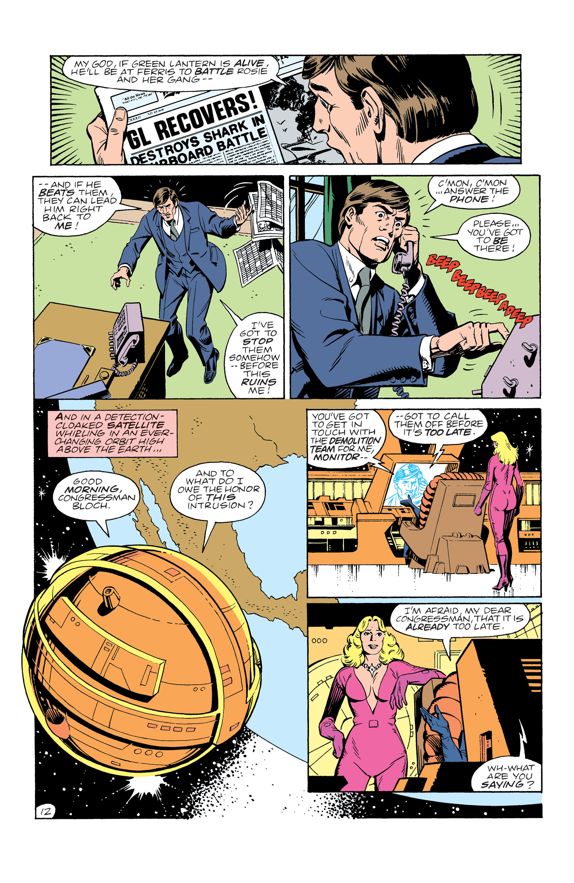 Read online Green Lantern (1960) comic -  Issue #178 - 12
