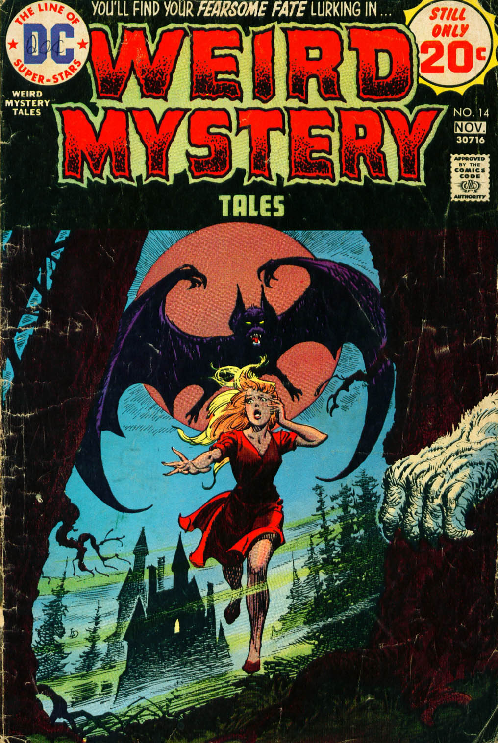 Read online Weird Mystery Tales comic -  Issue #14 - 1