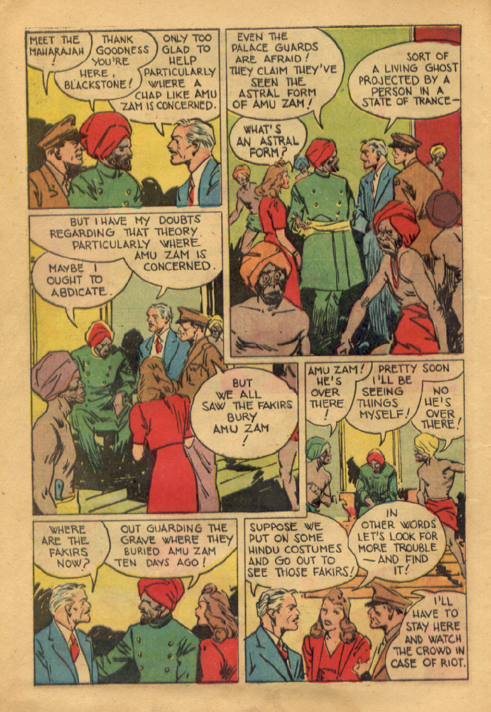 Read online Super-Magician Comics comic -  Issue #29 - 12