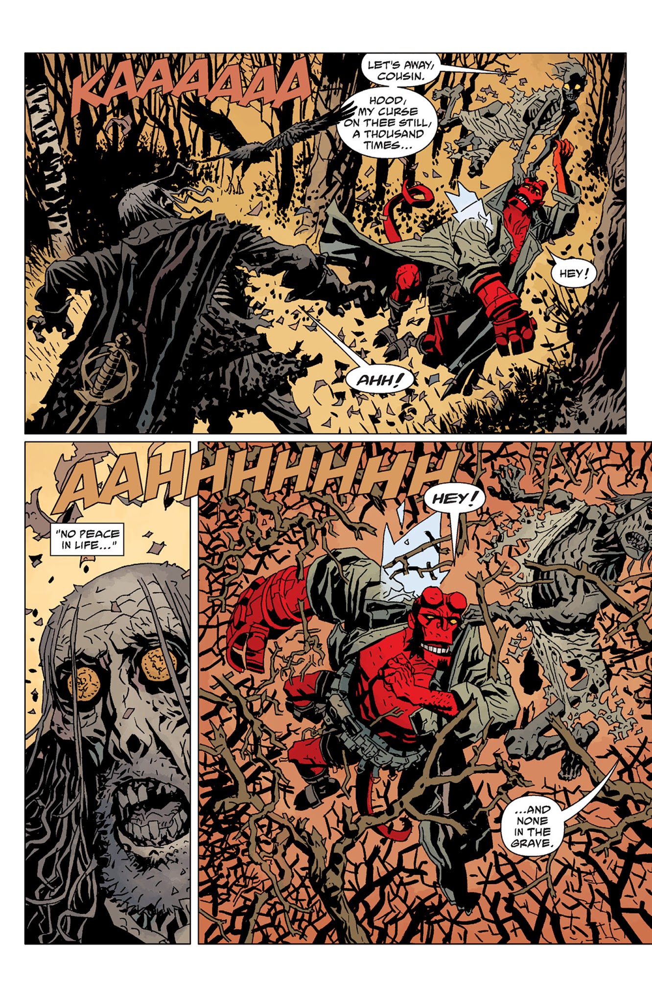 Read online Hellboy: Darkness Calls comic -  Issue # TPB - 42