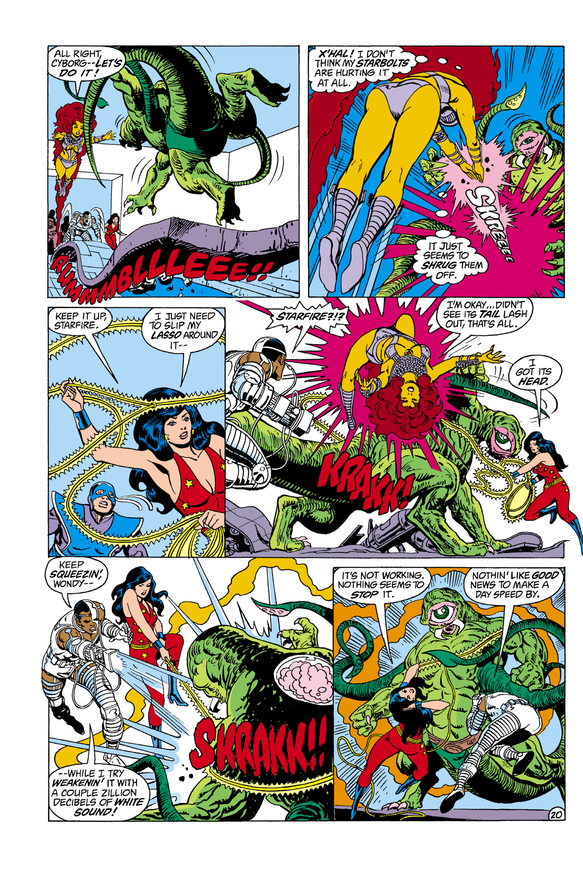 Read online The New Teen Titans (1980) comic -  Issue #36 - 21