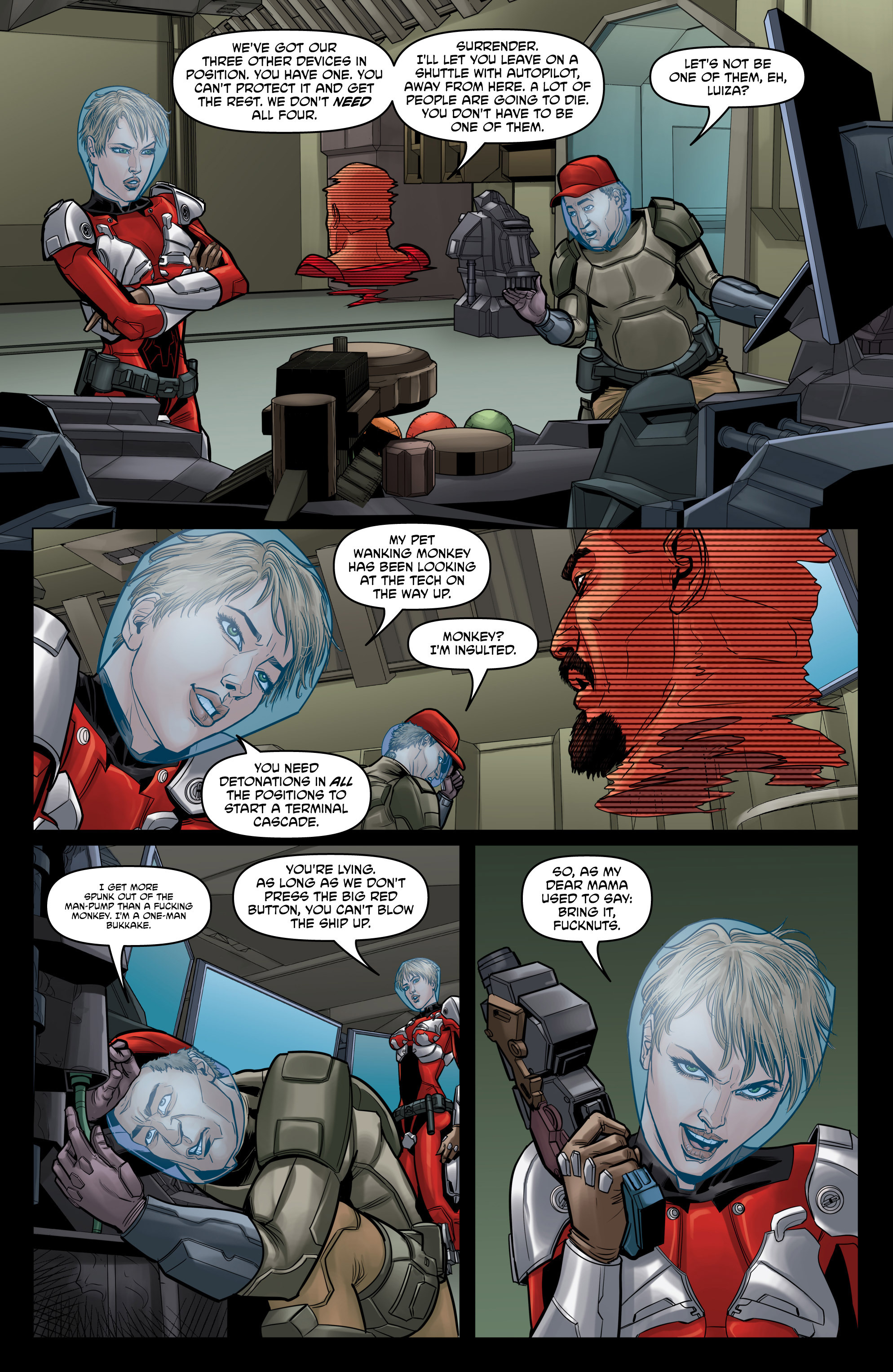Read online Mercury Heat comic -  Issue #5 - 10