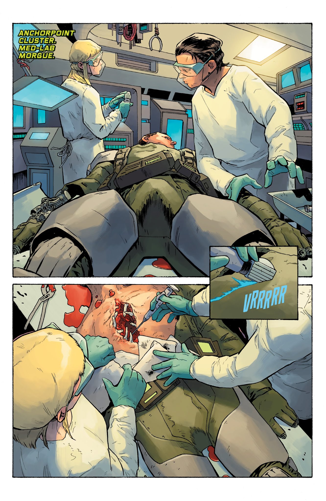 Read online William Gibson's Alien 3 comic -  Issue #1 - 21