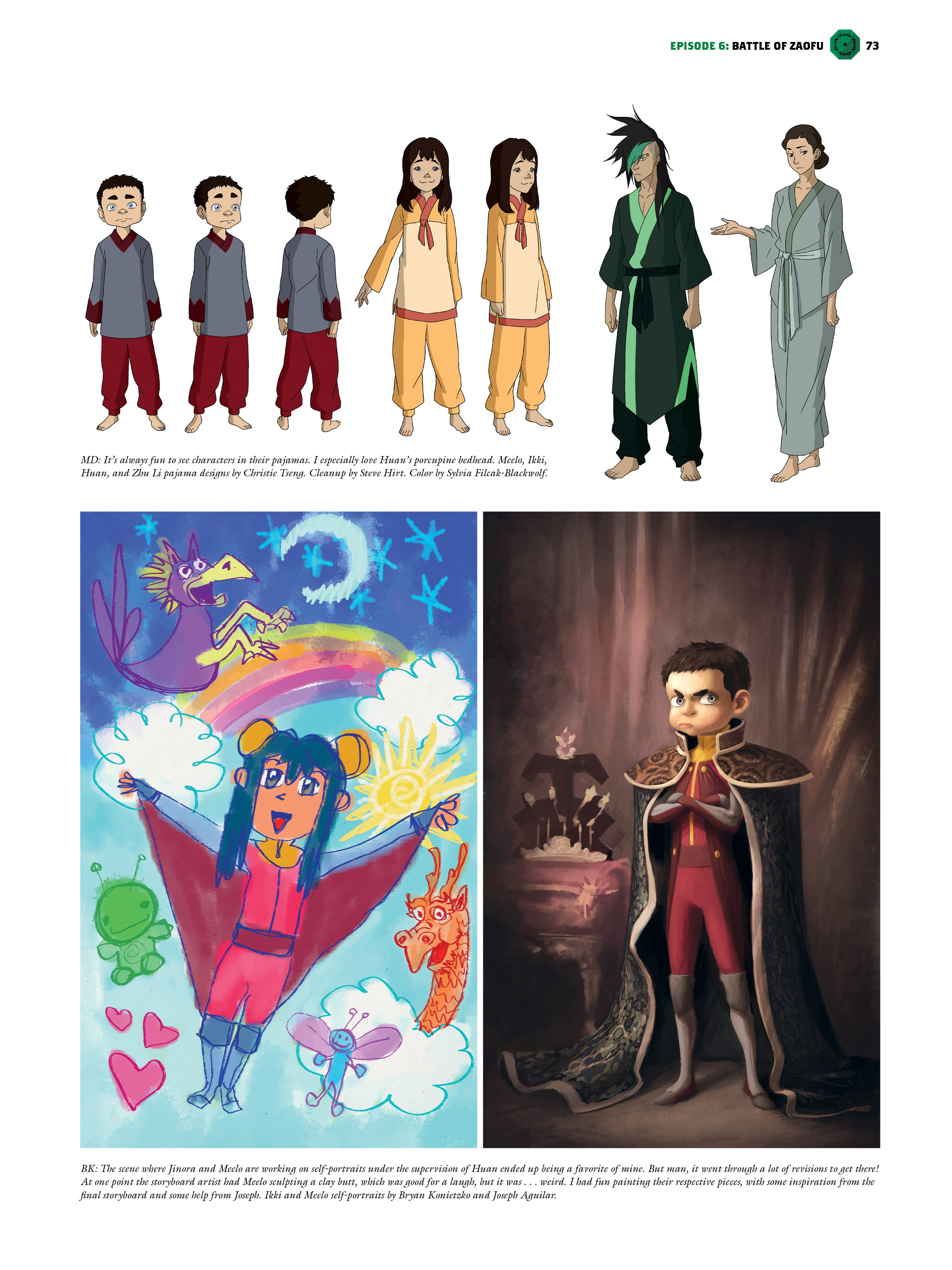 Read online The Legend of Korra: The Art of the Animated Series comic -  Issue # TPB 4 - 68