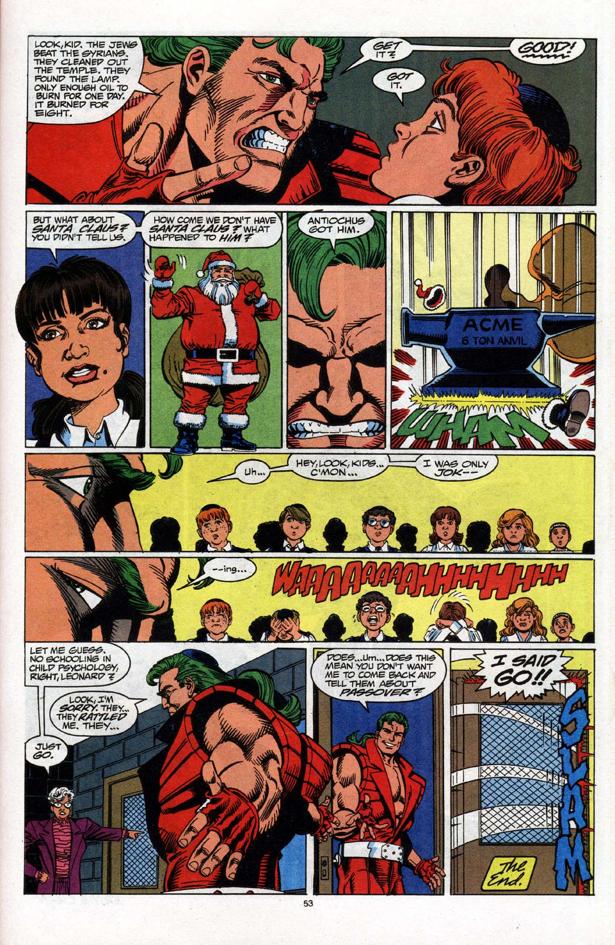 Read online Marvel Holiday Special (1991) comic -  Issue #1992 - 54