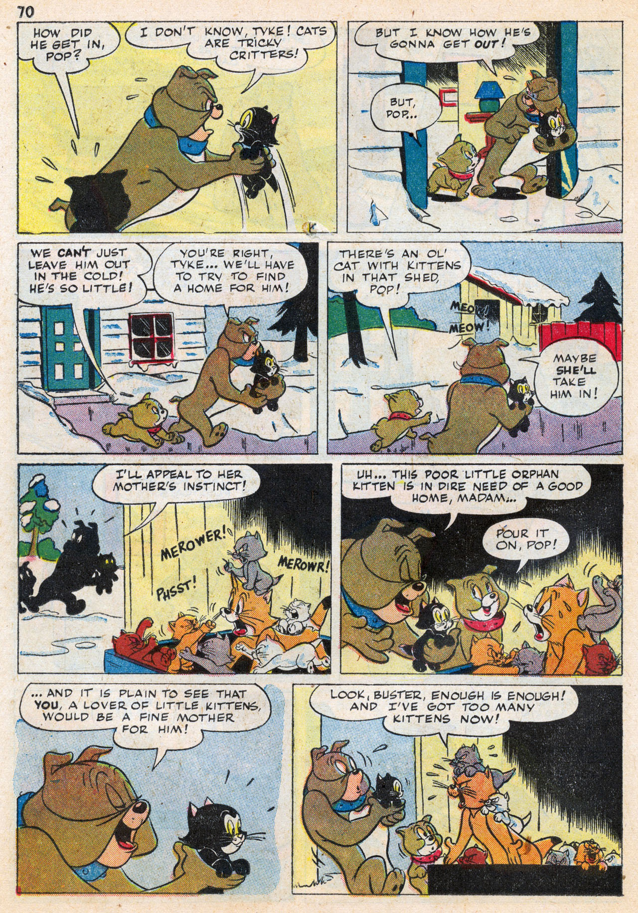 Read online Tom & Jerry Winter Carnival comic -  Issue #2 - 73