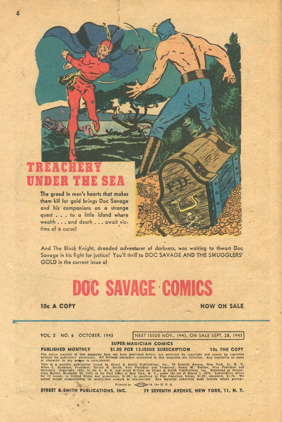 Read online Super-Magician Comics comic -  Issue #18 - 4