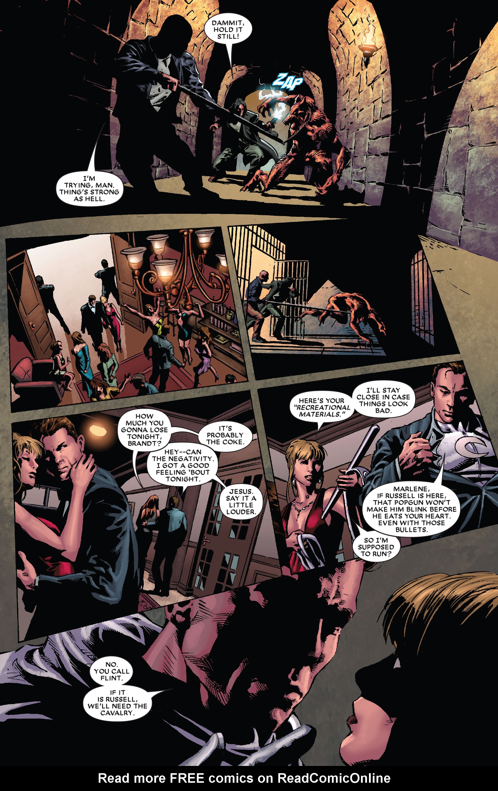 Read online Moon Knight by Huston, Benson & Hurwitz Omnibus comic -  Issue # TPB (Part 6) - 52