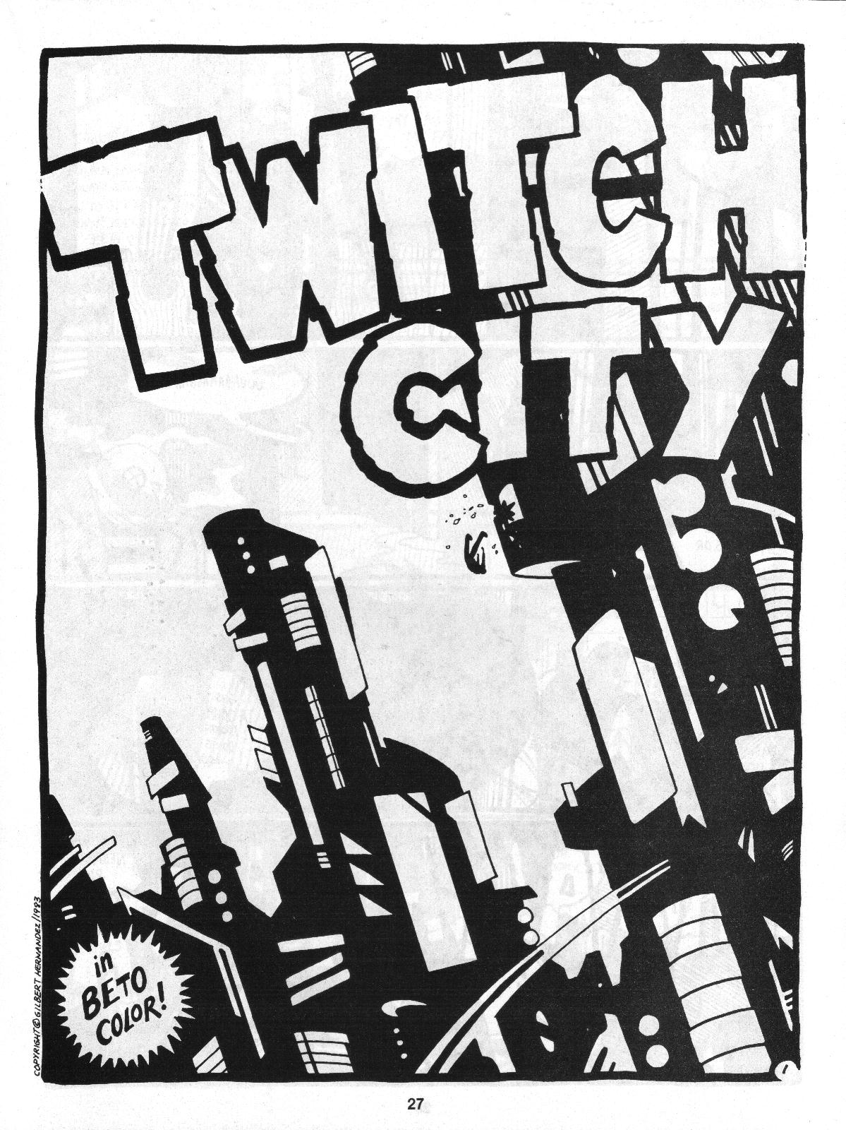 Read online Love and Rockets (1982) comic -  Issue #4 - 29