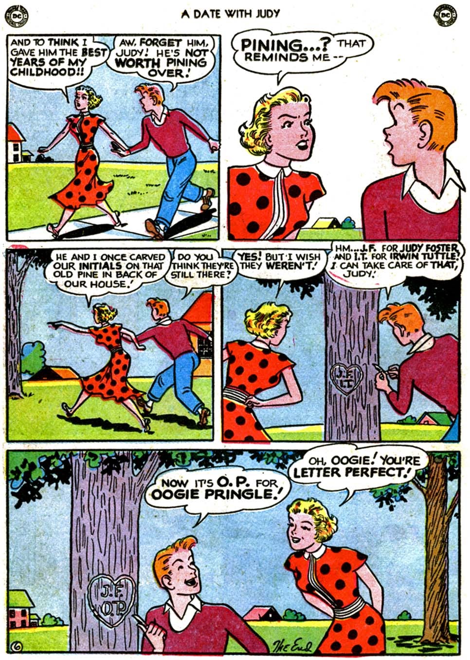 Read online A Date with Judy comic -  Issue #16 - 24