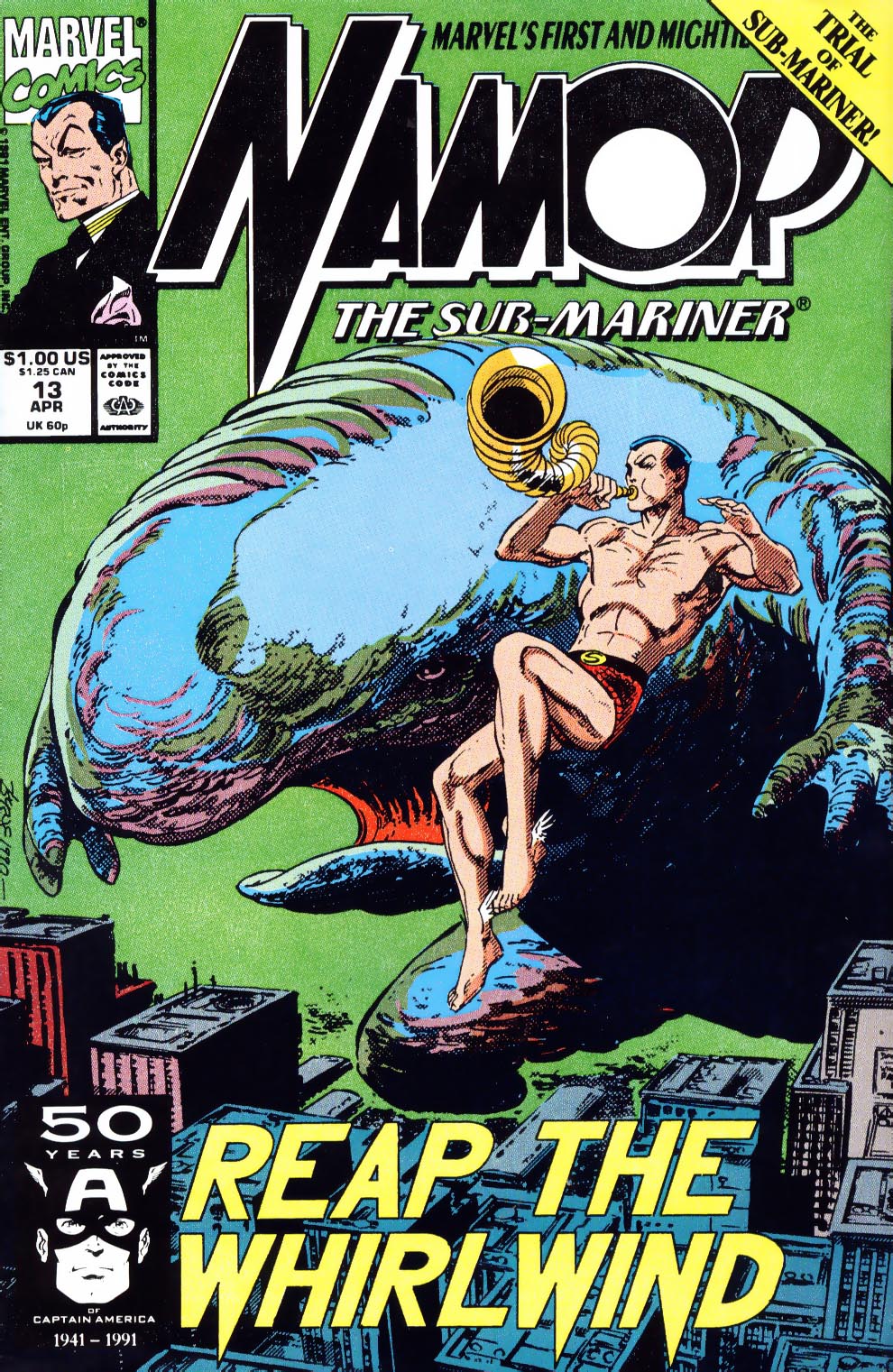 Read online Namor, The Sub-Mariner comic -  Issue #13 - 1