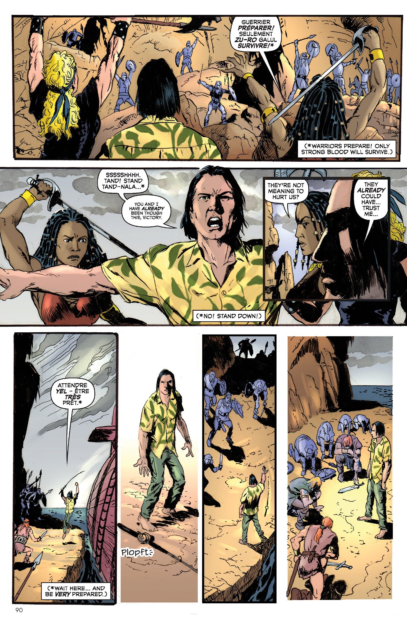 Read online The Once and Future Tarzan comic -  Issue # TPB - 91