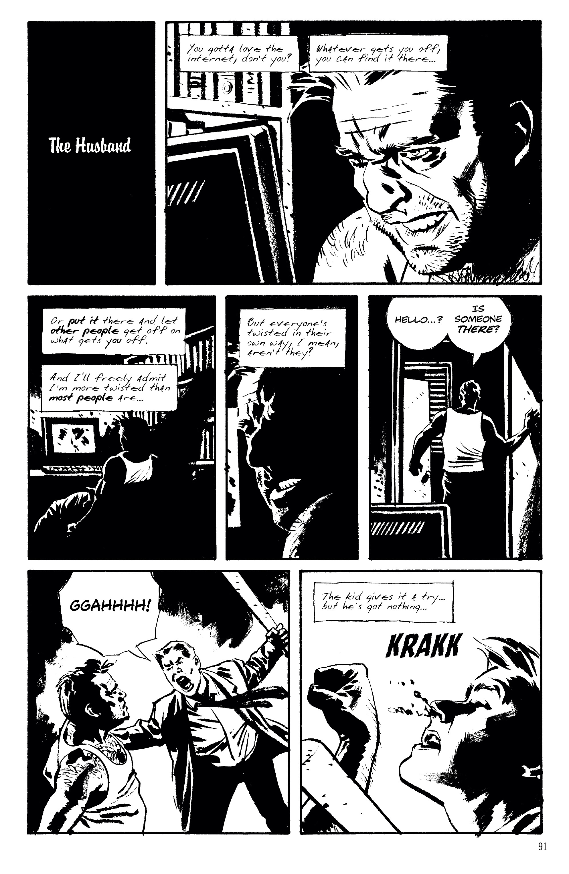 Read online Noir: A Collection of Crime Comics comic -  Issue # TPB - 90
