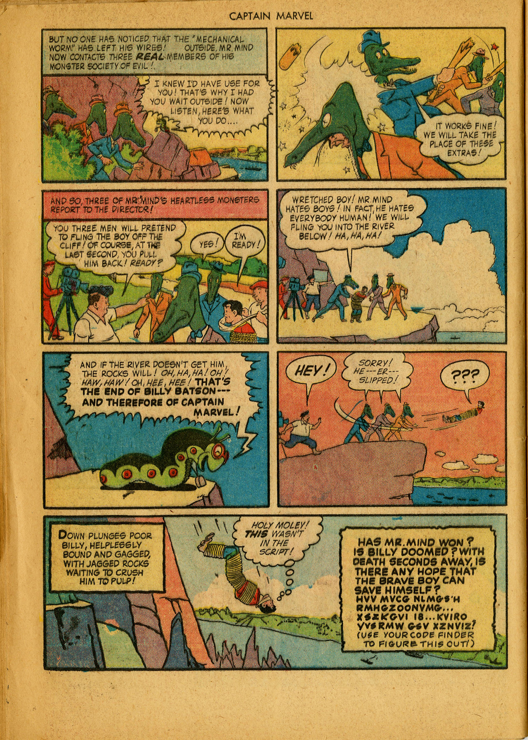 Read online Captain Marvel Adventures comic -  Issue #38 - 48